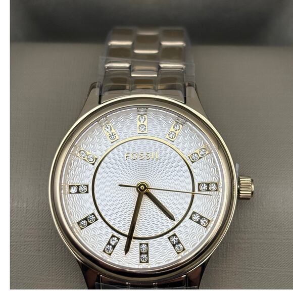 Fossil BQ3916 Women’s Modern Sophisticate 30mm Gold-Tone Stainless Steel – NWBT - Picture 8 of 15